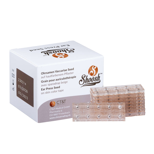 SHOOSH graines d'oreilles, avec patch couleur chair, 600 pcs (A.160.0010)
