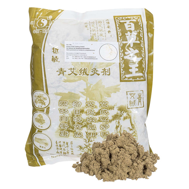 Lana de moxa, artemisa suelta, 250 gramos/bolsa (B.140.0005)