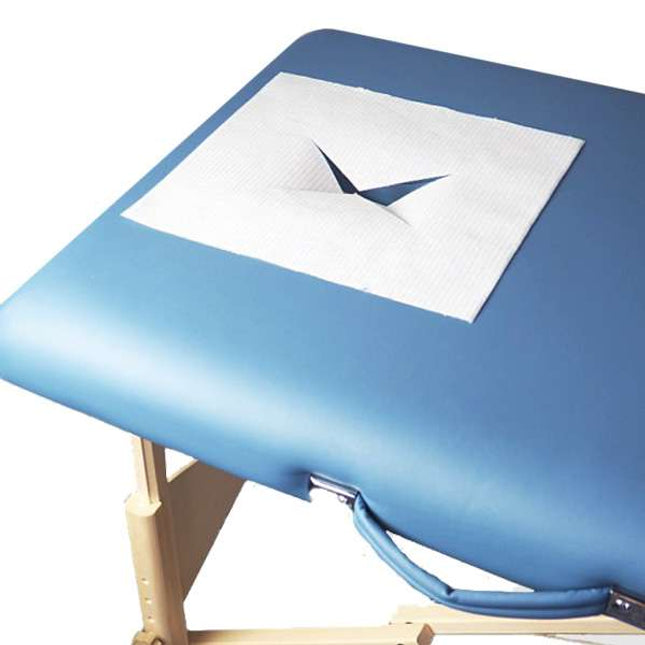 SHOOSH - Lingettes jetables pour fente nasale pour la tête de lit, 2 couches, 31 x 33 cm, 50 pièces sur rouleau (P.100.0038)