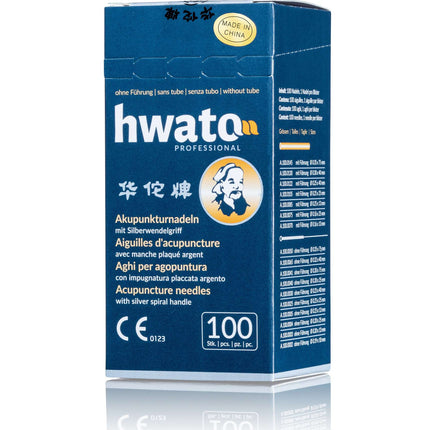 HWATO gold pins, gold-plated, 0.30 x 40mm (A.100.0207)