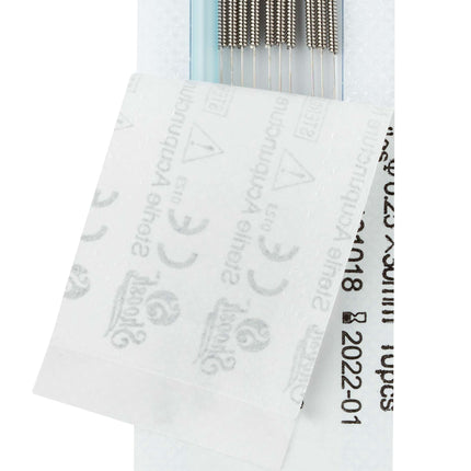 SHOOSH 200, Korean style steel needle, 10 needles per blister 1 guide, 200 needles per box (A.105.0000.K)