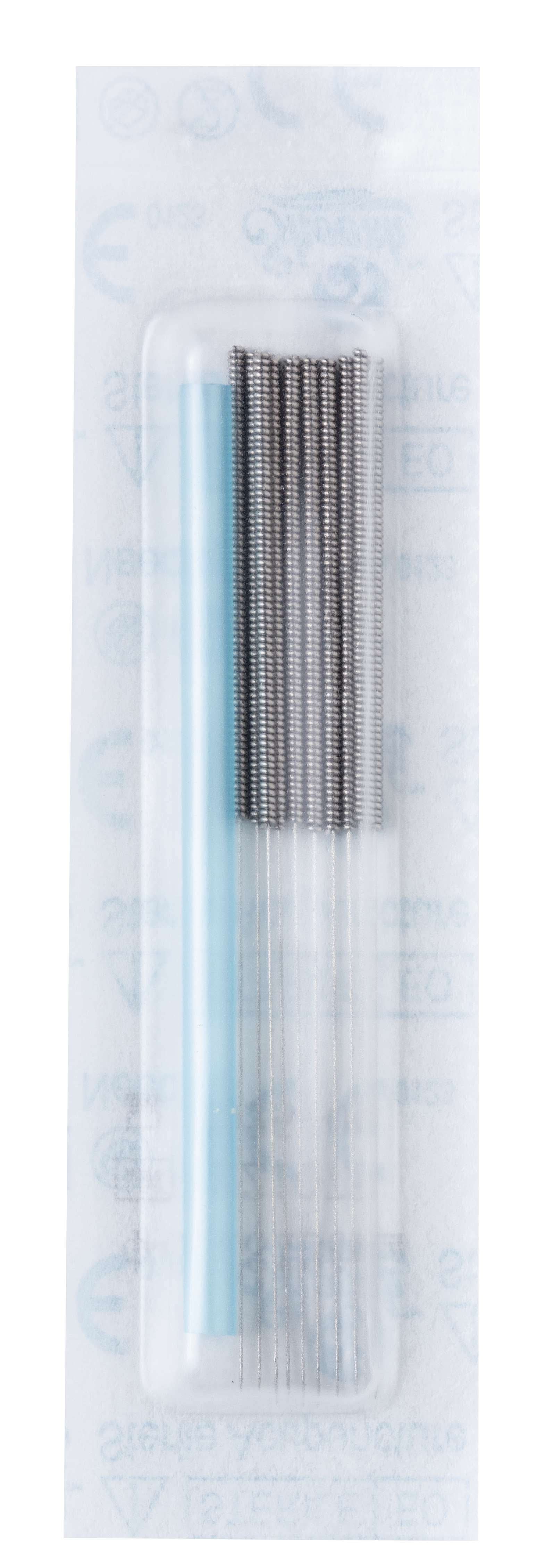SHOOSH 1000Pro, Stahlnadel koreanischer Stil,10 Nadeln pro Blister 1 F ...