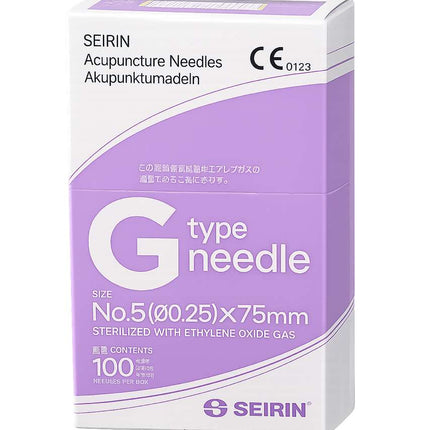 SEIRIN, tipo G, con guida da 100 aghi per confezione, ideale per il dry needling