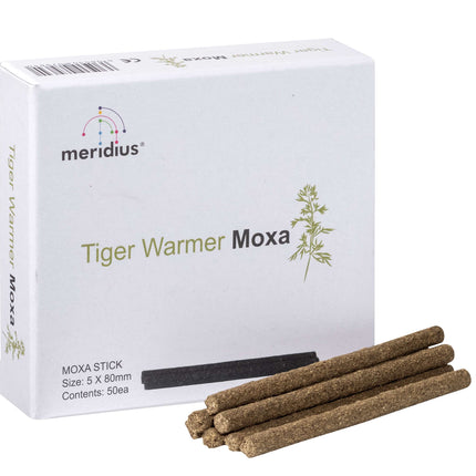 Tigerwarmer moxa sticks, 5 mm x 8 cm, 50 pieces (B.100.0040)