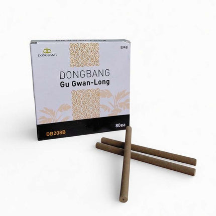 Dongbang Gu Gwan-Long Moxa Stäbe mit Hohlkern, rauchfrei, 80 Stück