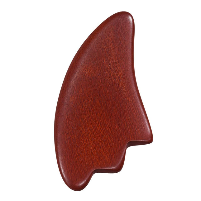 Gua Sha Massagetool WING, 3 Finger aus Hartholz (Thailand)