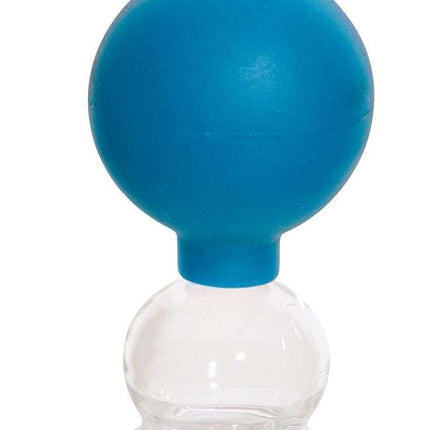 HerbaChaud cupping glasses with rubber ball in 5 different sizes. sizes (D.100.0130.K)