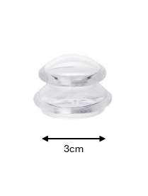 Silikon Schröpfglas S Ø 3 cm (D.110.0064)