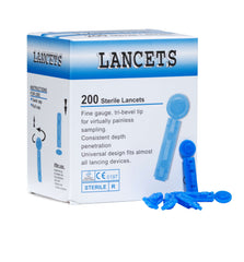 Lancete za krvarenje plave, 200 komada (D.600.0028)