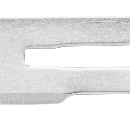 Sterile disposable scalpel made of surgical stainless steel, in 12 different sizes. sizes (D.600.0000.K)