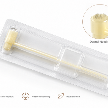 Plum blossom needle Sevenstar, plastic, sterile packed, 1-sided (F.300.0025)
