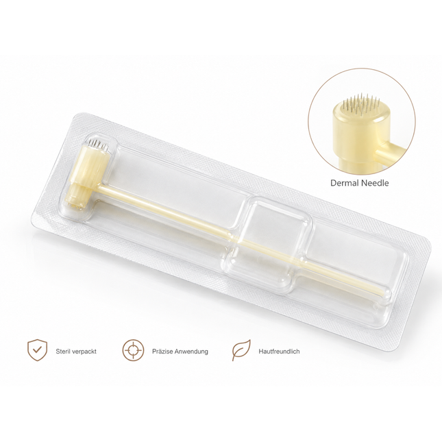 Plum blossom needle Sevenstar, plastic, sterile packed, 1-sided (F.300.0025)