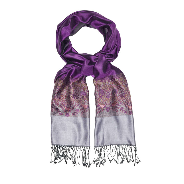 Lenço de seda DELUXE BELLEZZA, 100% seda natural da Índia (F.600.0024)