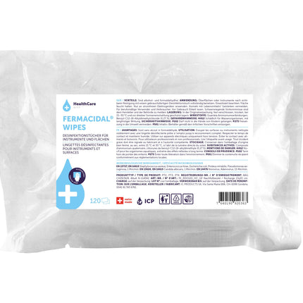 FERMACIDAL D2, dezinfekcia povrchov a predmetov, plniace vrecko 120 kusov (pre P.100.0073) (P.100.0074)