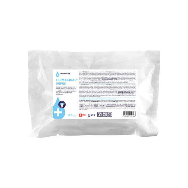 FERMACIDAL D2, dezinfekcia povrchov a predmetov, plniace vrecko 120 kusov (pre P.100.0073) (P.100.0074)