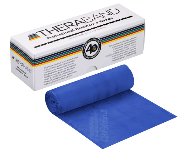 Fascia Elastica TheraBand Oro Resistenza Estrema 0,5 M - Per Fitness E Riabilitazione