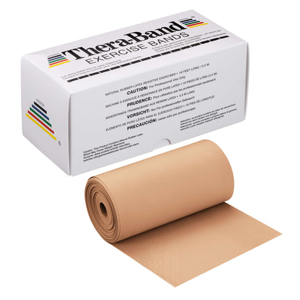 Thera-Band 5.5 m x 12.8 cm in 8 different strengths and colors