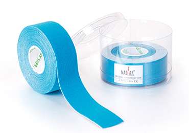 NASARA tape, smal, 2,5 cm x 5 m (2 ruller), blå