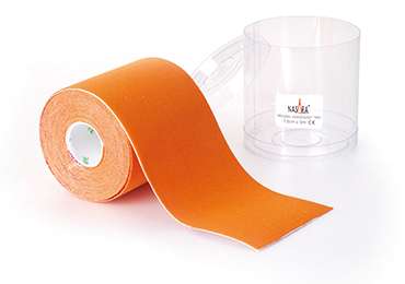 NASARA® Fita adesiva, cor de laranja, 7,5 cm x 5 m, extra larga