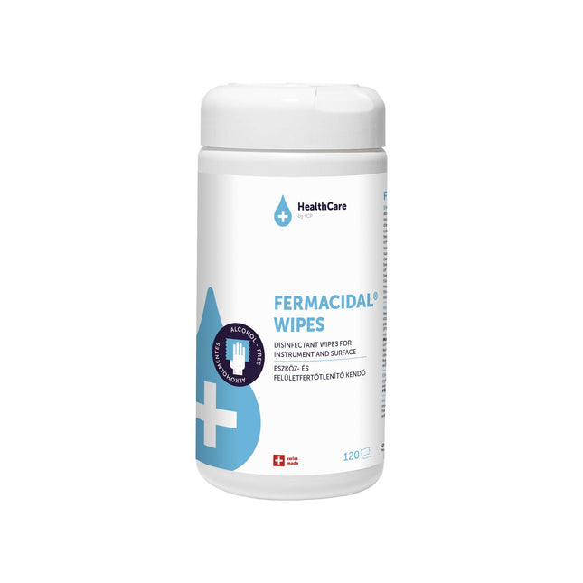 FERMACIDAL D2, dezinfekcia povrchov a predmetov, 120 dezinfekčných utierok v plechovke (P.100.0073)