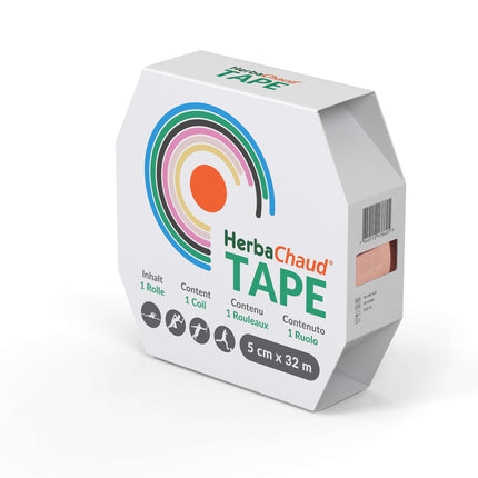 HerbaChaud Tape, Klinikversion, 5 cm x 32 m, in 4 Farben (HH.100.1024.K)