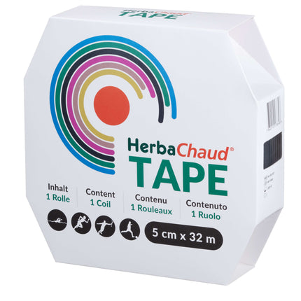 HerbaChaud Tape, Klinikversion, 5 cm x 32 m, in 4 Farben (HH.100.1024.K)