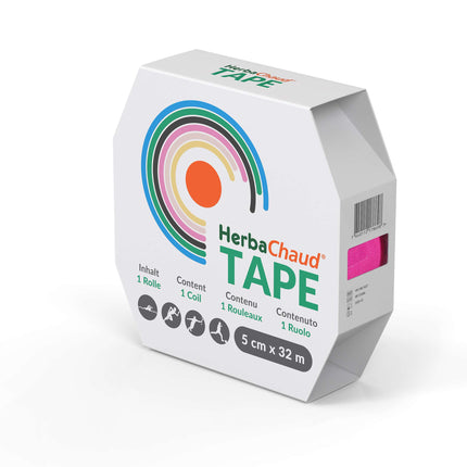 HerbaChaud Tape, clinical version, 5 cm x 32 m, in 4 colors (HH.100.1024.K)