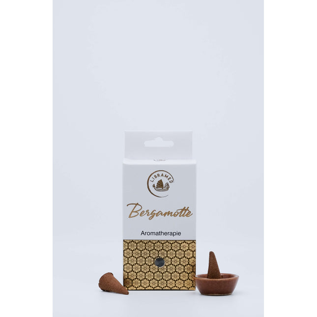 BERGAMOTTE Räucherkegel 14 Stk.