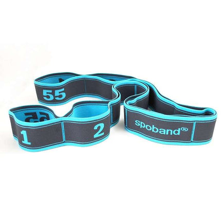 SPOBAND resistance band in 5 different strengths and colors (M.100.0055.K)