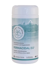 FERMACIDAL D2, disinfection of surfaces and objects, 120 disinfectant wipes in a can (P.100.0073)