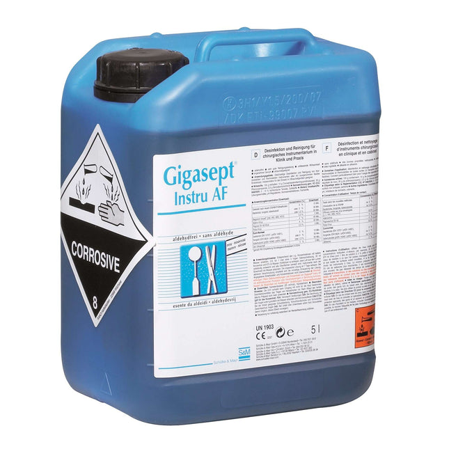 Gigasept Instrumente AF desinfetante e agente de limpeza, recipiente de 5 litros