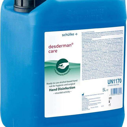 Desderman Care Gel, hånddesinfektionsmiddel, 5 liter dunk (P.100.0555)