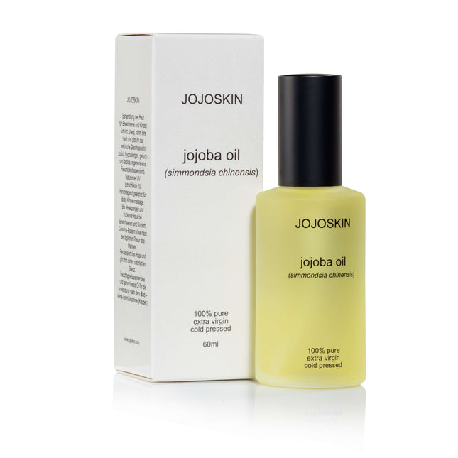 JojoSkin, 100 Prozent pure Jojobaöl, Glasfläsch, 60 ml (Z.100.0300)