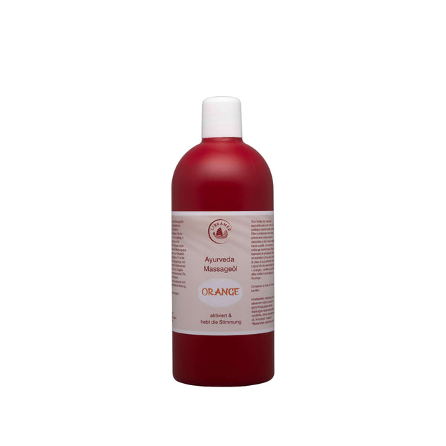 Ayurveda Massageöl Orange, 500 ml (Z.100.0228)