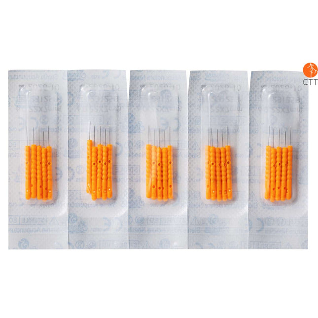 Akupunkturnadel SHOOSH DETOX 500_Plast, 5 Nad. pro Blist., Kunststoffgriff 500 Nadeln pro Box