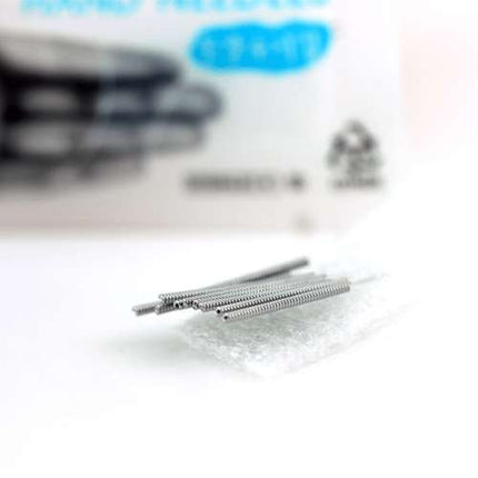 Agujas de acupuntura de mano por DONGBANG DB132, 0.18 x 8mm, 100 pcs.