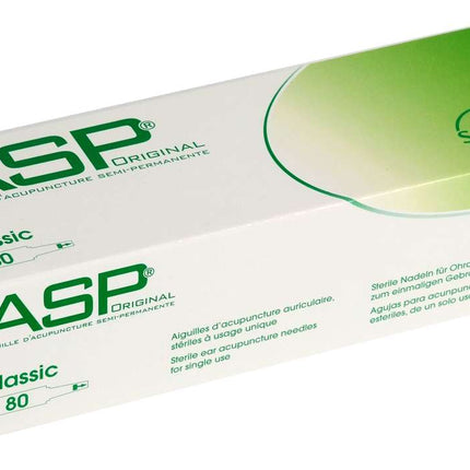 SEDATELEC ASP CLASSIC permanent ear needles steel, 80 pcs/box (A.150.0205)