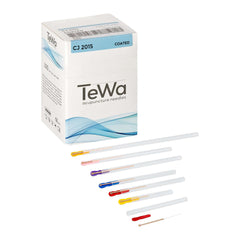 TeWa CJ-Typ, Kupferspiralhandtak, mat Guide, Beschichtete, 100 Nadelen pro Këscht (A.300.0400.K)