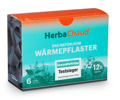 HerbaChaud - prírodná tepelná náplasť, DE, 6 náplastí