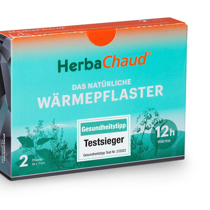 HerbaChaud - prírodná tepelná náplasť, DE, 2 náplasti