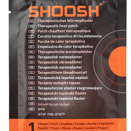 SHOOSH terapeutická prírodná tepelná náplasť, 4 náplasti