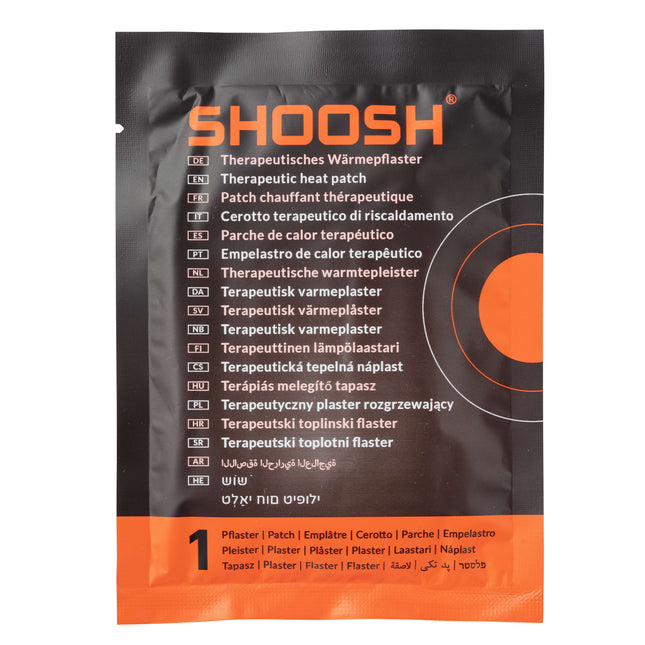 SHOOSH therapeutic natural heat patch, 4 patches
