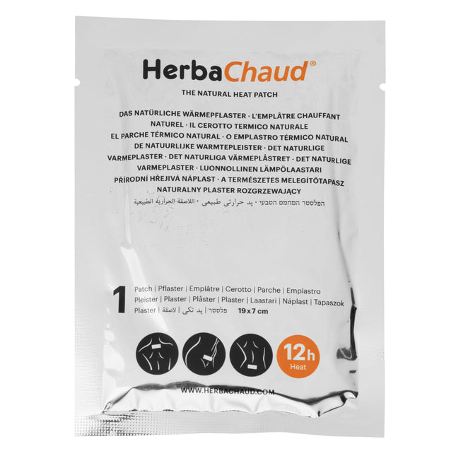 HerbaChaud - prírodná tepelná náplasť, DE, 2 náplasti