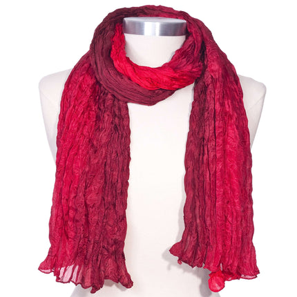 VULCANO silk scarf, 100% natural silk from India (F.600.0013)