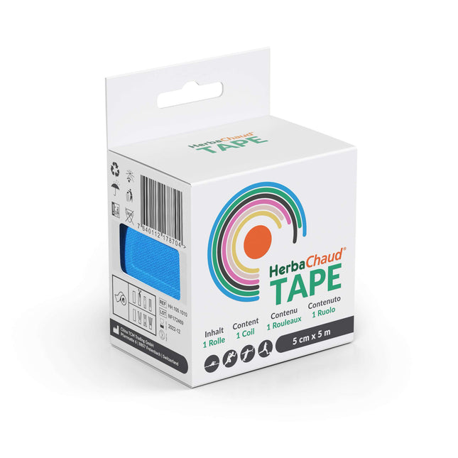 HerbaChaud Tape i 7 farver 5 cm x 5 m (HH.100.1010.K)