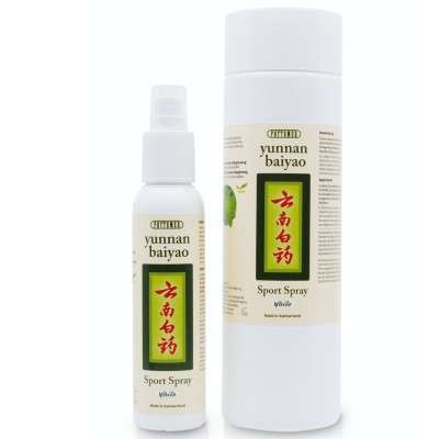 Yunnan Sport Spray Vit, 100 ml, vegansk