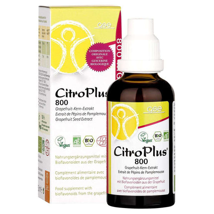 CitroPlus 800 Organic, Grapefruit Seed Extract, vegan, 50ml