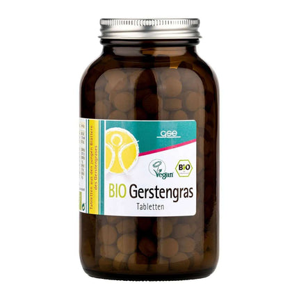 Økologisk byggræs, 500 tabletter á 500 mg, vegansk (I.900.0115)