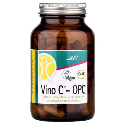 BIO Vino C, druekernekoncentrat og acerolapulver, 300 tabletter, vegansk (I.900.0128)