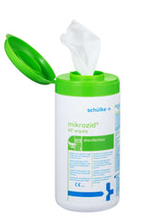 MIKROZID AF wipes, zur Schnelldesinfektion von Medizinprodukten, 1 Dose à 150 Stk. (P.100.0542)